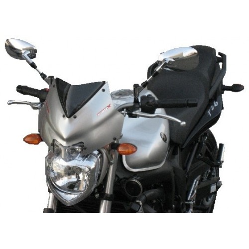 Fabbri Cupolino cromato / fumè scuro GEN-X TOURING VB per Yamaha FZ6 S2 2007 2008