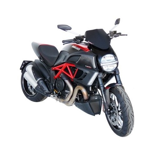 Fabbri Cupolino Nero Satinato GEN-X per Ducati DIAVEL 1200 2011 2012 2013