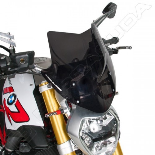 BARRACUDA CUPOLINO AEROSPORT FUME' SCURO per BMW R 1200 R 2015 2016 2017