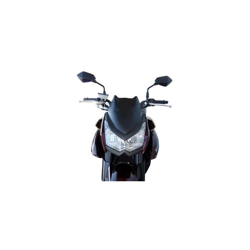 Fabbri Cupolino nero bisatinato SPORT per Kawasaki Z 1000 2010 / 2013