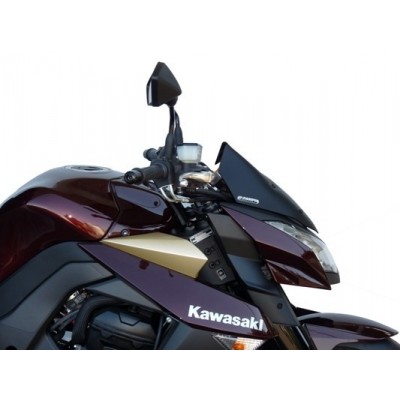 Fabbri Cupolino nero bisatinato SPORT per Kawasaki Z 1000 2010 / 2013