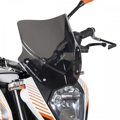 BARRACUDA CUPOLINO AEROSPORT FUME' SCURO per KTM 390 DUKE 2011 / 2016