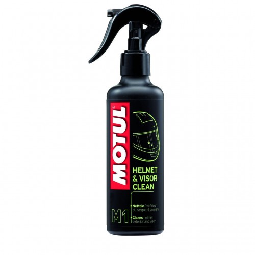 MOTUL HELMET & VISOR CLEAN trattamento esterno Casco Visiera 250 ml con nebulizzatore