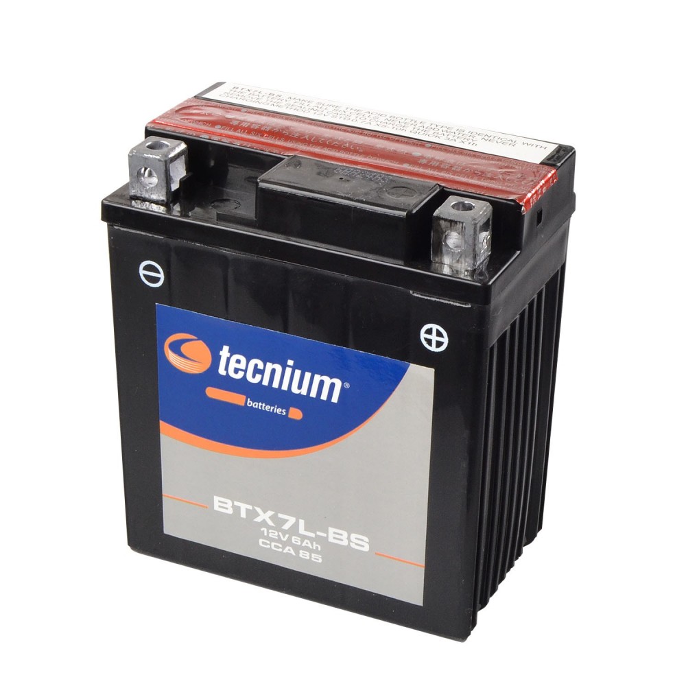 TECNIUM BATTERIA Senza Manutenzione con Acido BTX7L-BS