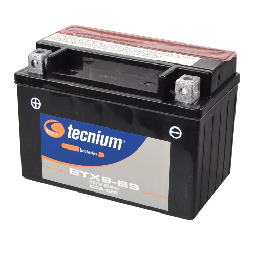 TECNIUM BATTERIA Senza Manutenzione con Acido BTX9-BS