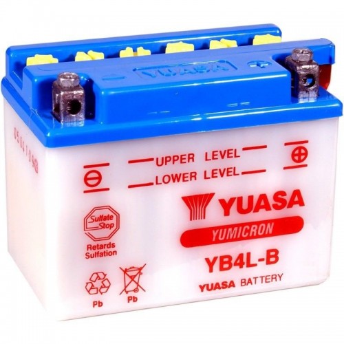 YUASA BATTERIA YB4L-B - 12 Volt 4,2 Ampere - senza acido