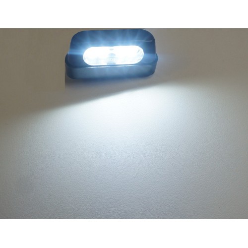 PORTA TARGA in alluminio nero regolabile + LUCE targa a Led + CATADIOTTRO - universale moto scooter