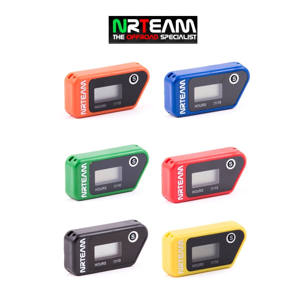 Contaore Wireless NRTEAM per Cross Enduro Off Road - disponibile in diversi colori