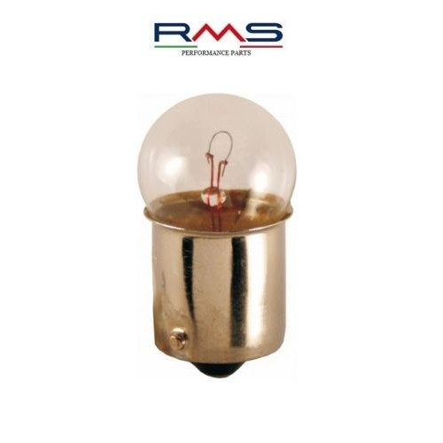 Lampadina RMS 12 Volt 5 Watt BULB BA15S G18 bianca