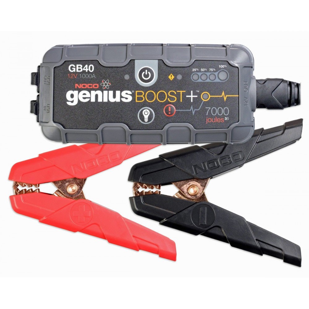 Noco Genius GB40 Boost Sport 12V 1000A booster USB avviatore batterie moto auto 