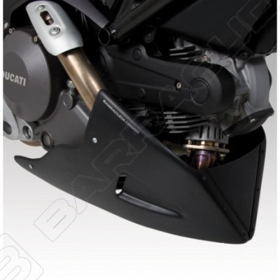 BARRACUDA PUNTALE AEROSPORT NERO OPACO per DUCATI MONSTER 696 / 796 / 1100