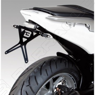 BARRACUDA Portatarga reclinabile con fanale a Led per HONDA INTEGRA 700 / 750 - NC 700 S - NC 700 X - NC 750 S - NC 750 X