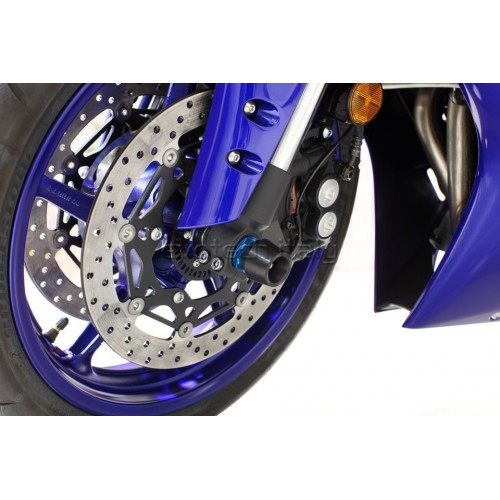 YZF-R6 Manopole manubrio Yamaha YZF-R1M laser//rosso YZF-R3 321 YZF-R125