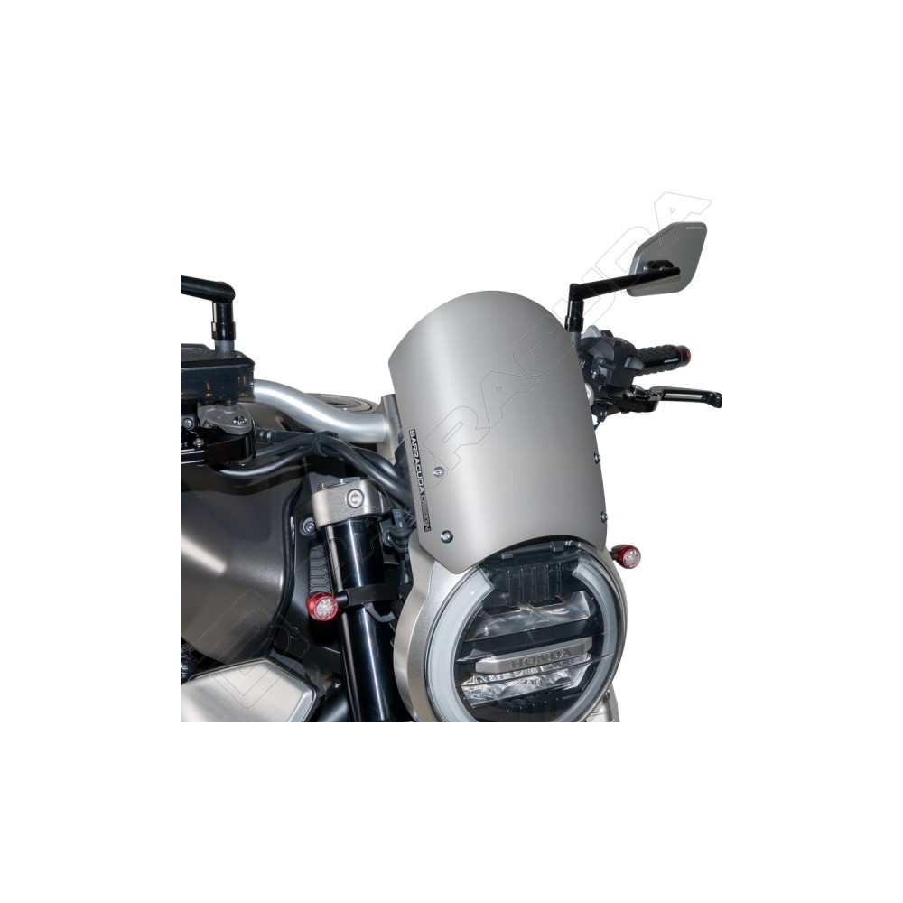 BARRACUDA Cupolino AEROSPORT in Alluminio (argento o nero) per HONDA CB 1000 R 2018 / 2020 - CB 650 R 2019 2020