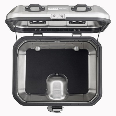 GIVI DLM46 Valigia posteriore / laterale 46 litri TREKKER DOLOMITI MONOKEY in alluminio naturale
