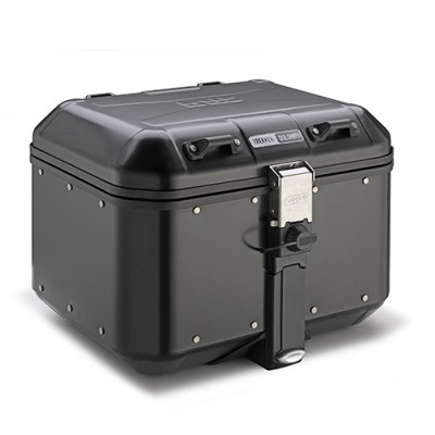 GIVI DLM46B Valigia posteriore / laterale 46 litri TREKKER DOLOMITI BLACK LINE MONOKEY in alluminio nero