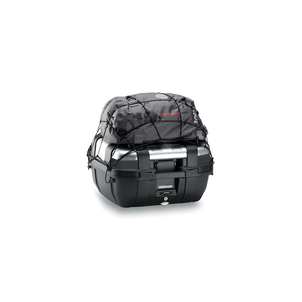 Rete elastica nera portaoggetti per valigia posteriore GIVI Trekker 33 - Trekker 46 - Trekker 52