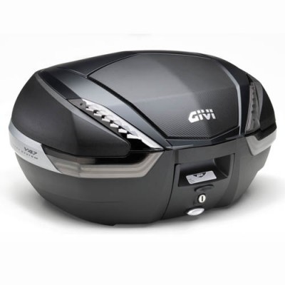 GIVI V47NNT Bauletto valigia posteriore MONOKEY 47 litri con finitura carbon look e catadiottri fumè