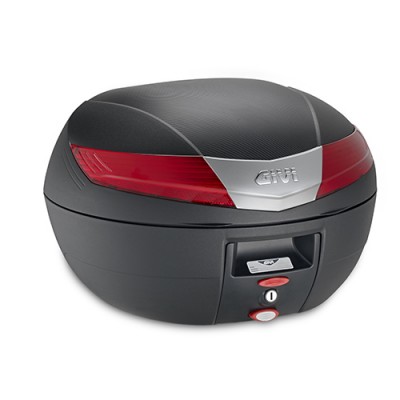 Bauletto GIVI V40N Monokey Nero Catadiottri Rossi 40 Litri
