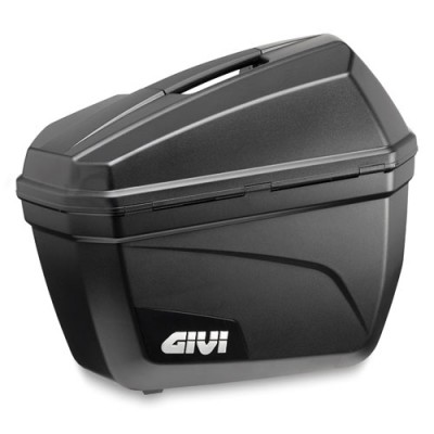 Coppia Valigie Laterali GIVI E22 Cruiser Monokey Nere 22 Litri