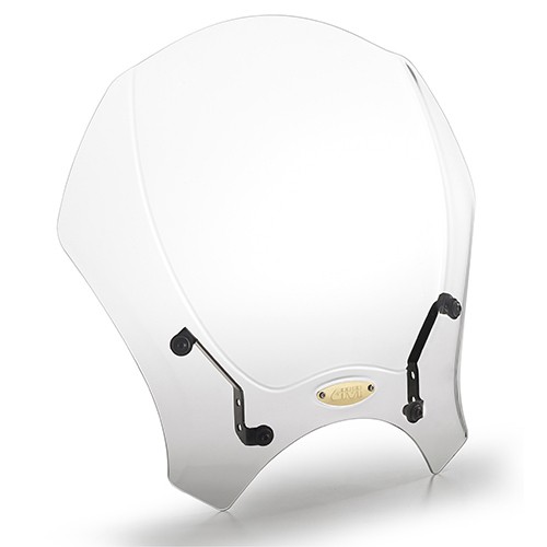 Cupolino Universale GIVI 140A Trasparente per Moto Naked 35 x 41 cm