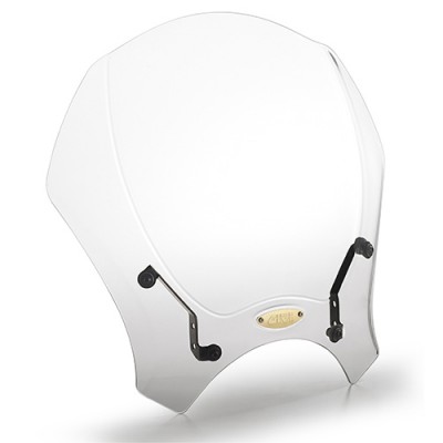 Cupolino Universale GIVI 140A Trasparente per Moto Naked 35 x 41 cm