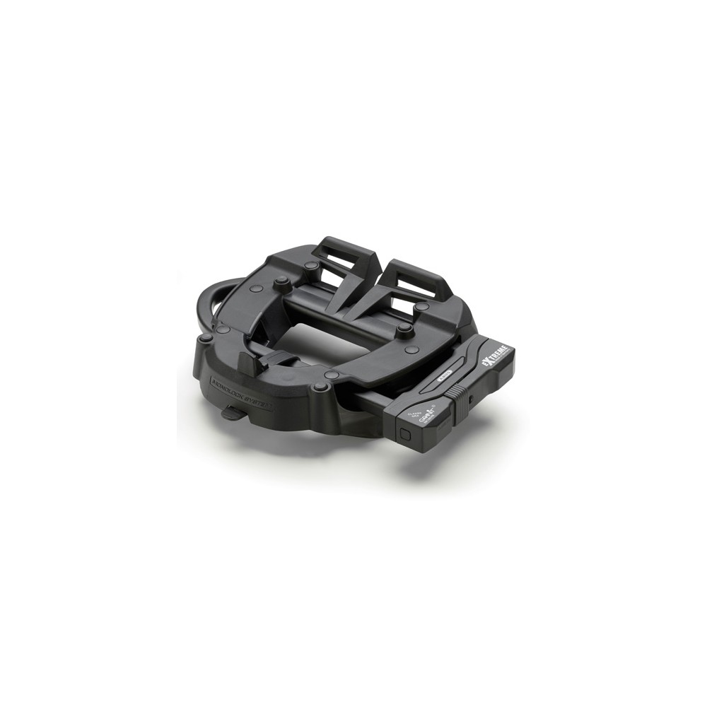 Piastra in Nylon con sede per lucchetto GIVI MONOLOCK M6M per montaggio Bauletto Valigia Posteriore