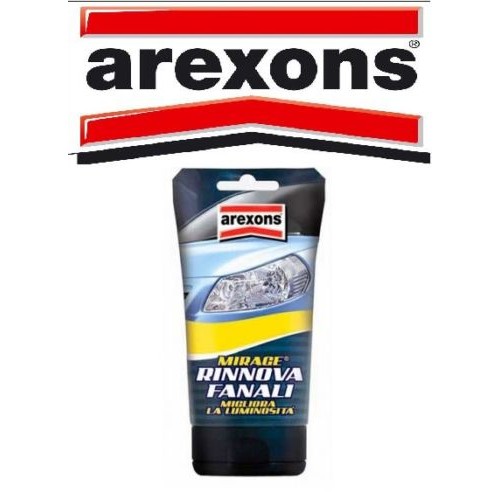 RINNOVA FANALI AREXONS LUCIDA FARI AUTO MOTO SCOOTER PARABREZZA 150gr