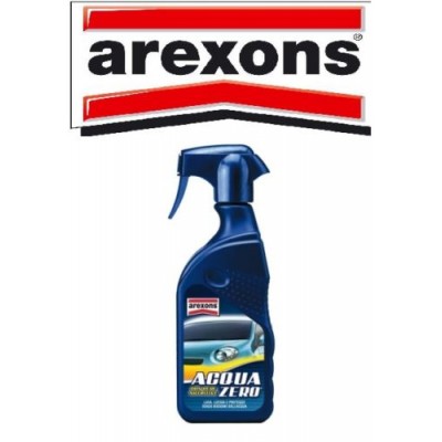 ACQUAZERO AREXONS SPRAY 400ml LAVA LUCIDA PROTEGGE MOTO AUTO SCOOTER