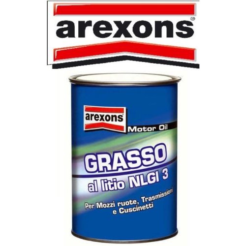 GRASSO AREXONS AL LITIO NLGI 3 0,85KG MOZZI TRASMISSIONI CUSCINETTI