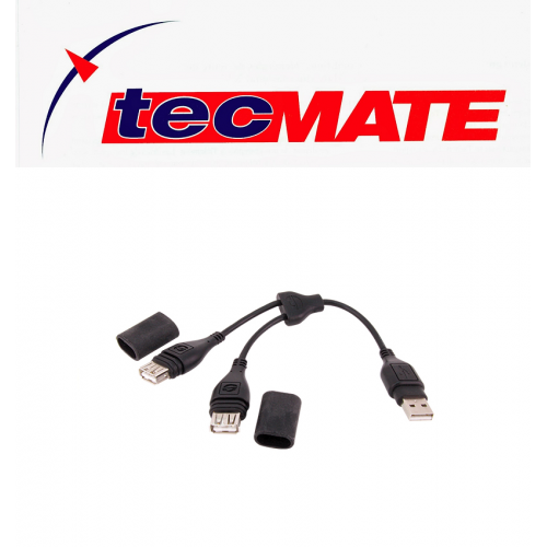Sdoppiatore Splitter USB a Y TecMate OptiMATE USB O-110