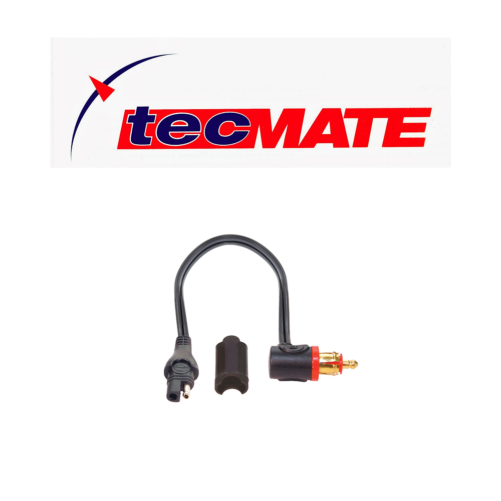 Adattatore 15 cm da SAE a spina a 90° TecMate OptiMATE CABLE O-19 per Moto BMW - HONDA GOLD WING - TRIUMPH - VICTORY