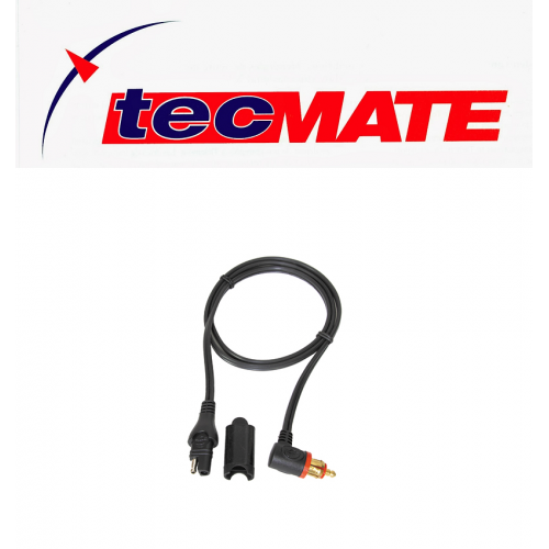 Adattatore 100 cm da SAE a spina a 90° TecMate OptiMATE CABLE O-19 per Moto BMW - HONDA GOLD WING - TRIUMPH - VICTORY