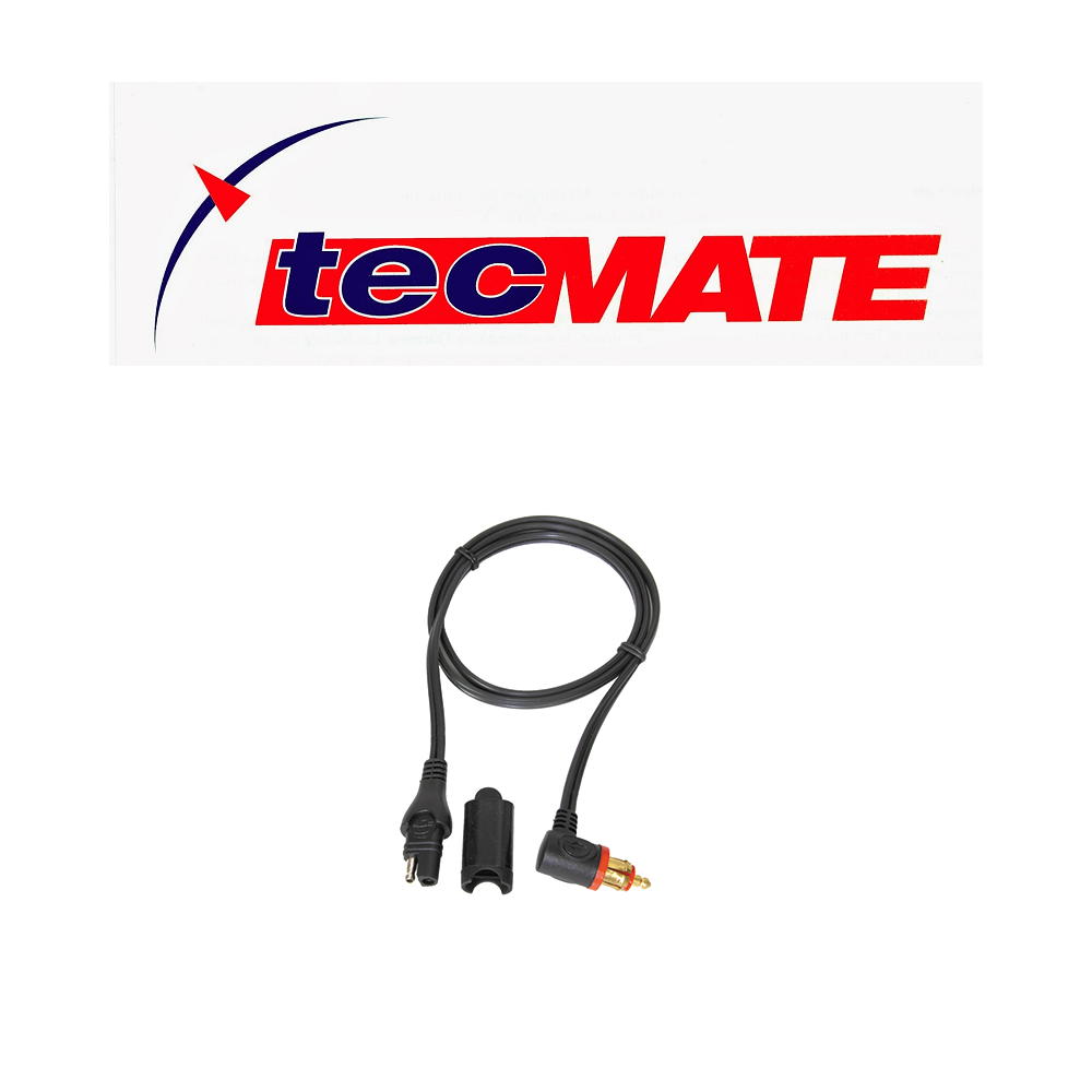 Adattatore 100 cm da SAE a spina a 90° TecMate OptiMATE CABLE O-19 per Moto BMW - HONDA GOLD WING - TRIUMPH - VICTORY