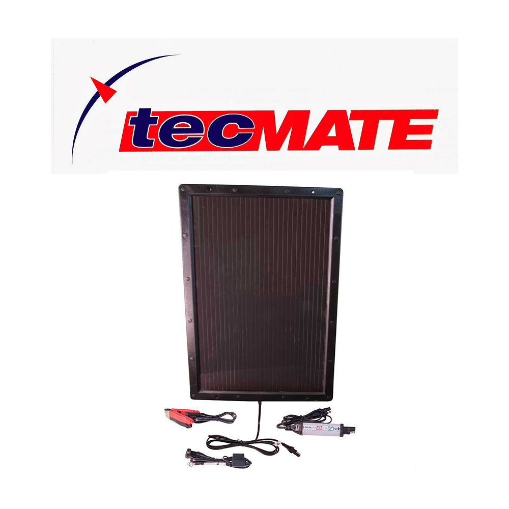 Caricabatterie TecMate OptiMATE SOLAR + Pannello solare 6 Watt