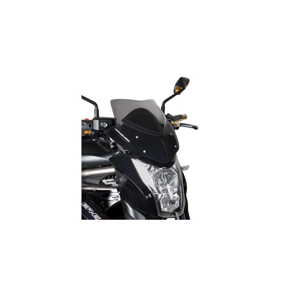 BARRACUDA Cupolino AEROSPORT fumè scuro per KAWASAKI ER-6N 2012 2013 2014 2015 2016