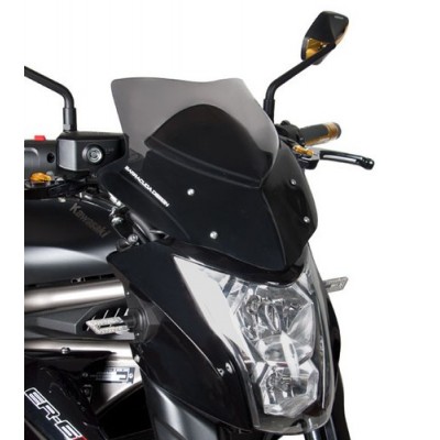 BARRACUDA Cupolino AEROSPORT fumè scuro per KAWASAKI ER-6N 2012 2013 2014 2015 2016