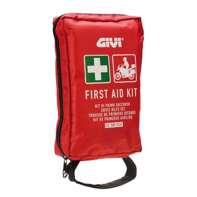 Kit Pronto Soccorso GIVI S301 Omologato DIN 13167 per Moto e Auto