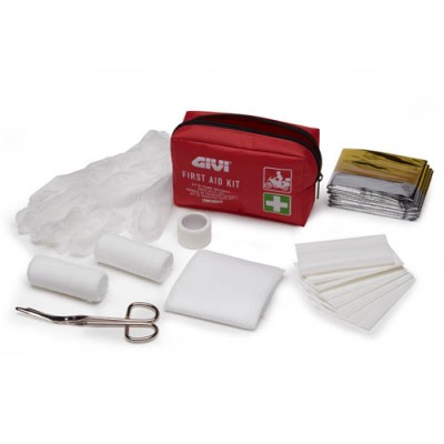 Kit Pronto Soccorso GIVI S301 Omologato DIN 13167 per Moto e Auto