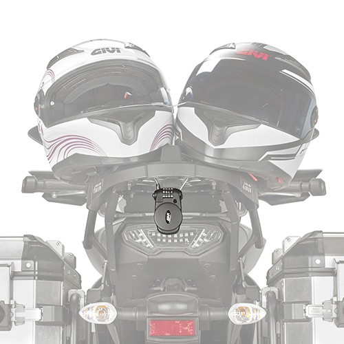 Lucchetto Cavo Retrattile GIVI S220 con Combinazione per Casco Moto