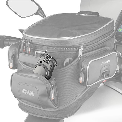 Lucchetto Cavo Retrattile GIVI S220 con Combinazione per Casco Moto