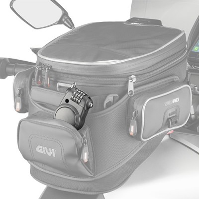 Lucchetto Cavo Retrattile GIVI S220 con Combinazione per Casco Moto