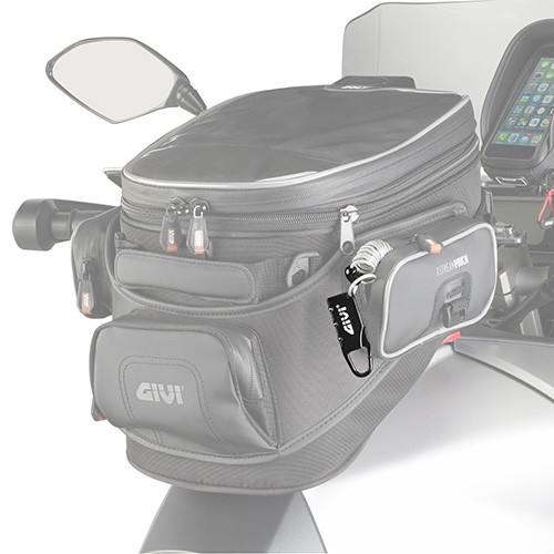 Lucchetto Cavo Acciaio GIVI S221 a Combinazione per Borse Morbide