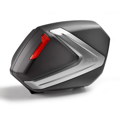 Coppia Valigie Laterali GIVI V37N 37 Litri Cover Argento