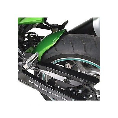 BARRACUDA Parafango posteriore nero opaco per KAWASAKI Z 750 2007 / 2014