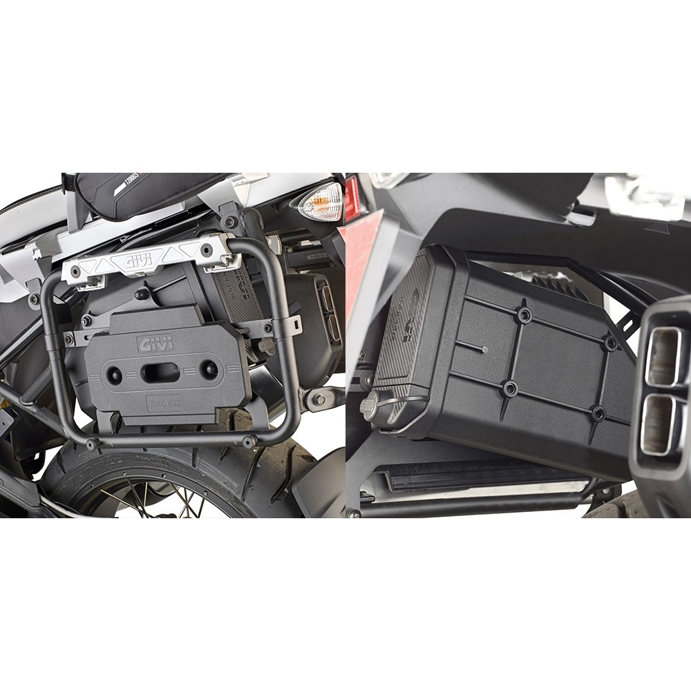 Kit GIVI TL5108CAMKIT Attacchi Tool Box S250 per BMW R 1200 1250 GS
