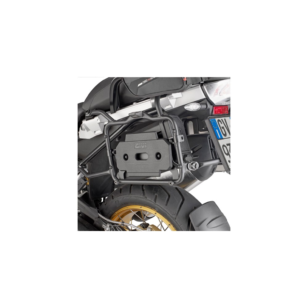 Kit di attacco + GIVI S250 TOOL BOX specifico per PLR5108 per BMW R 1200 GS / ADV 2013 / 2018 - R 1250 GS / ADV 2019 / 2023