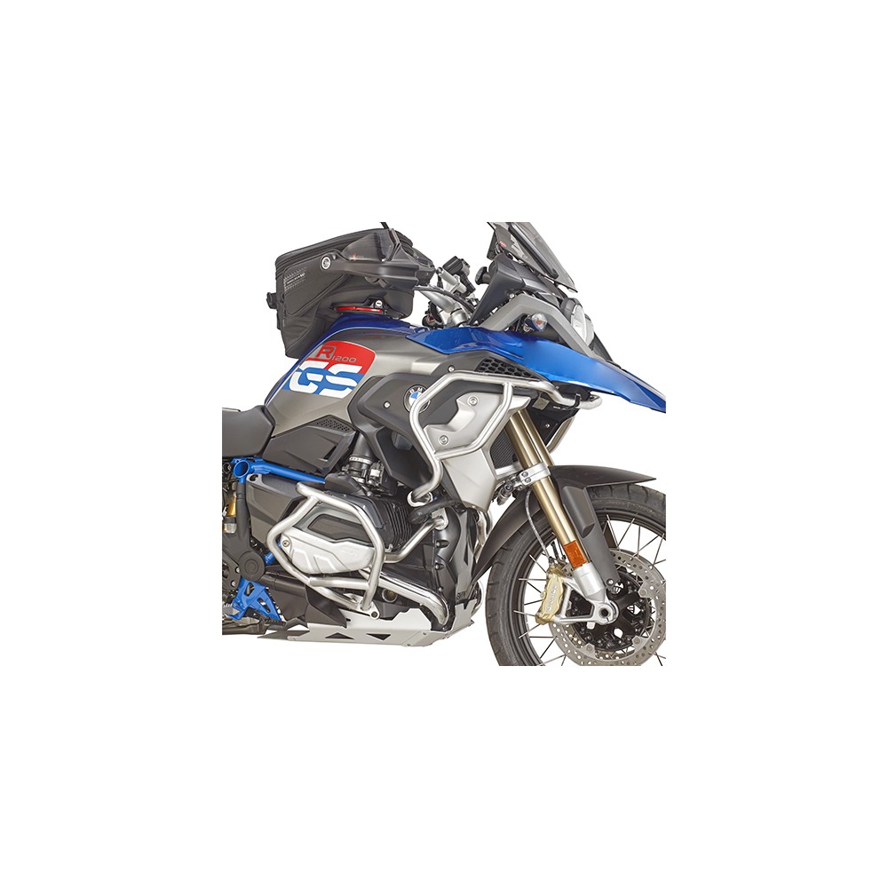 Paramotore GIVI tubolare in acciaio Inox per BMW R 1200 GS 2017 2018 - R 1250 GS 2019 / 2023
