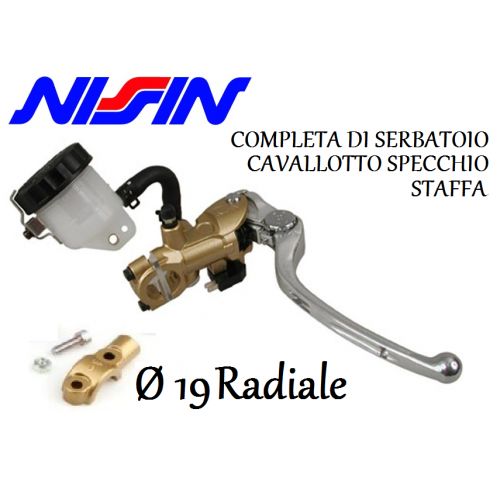 Nissin MCBR19NG Kit Pompa Freno Radiale Diametro Pistone 19