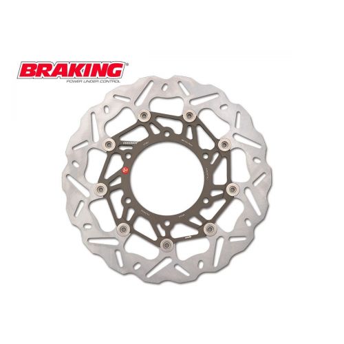 BRAKING Disco Freno Anteriore Destro Wave Flottante SK2 WK001R